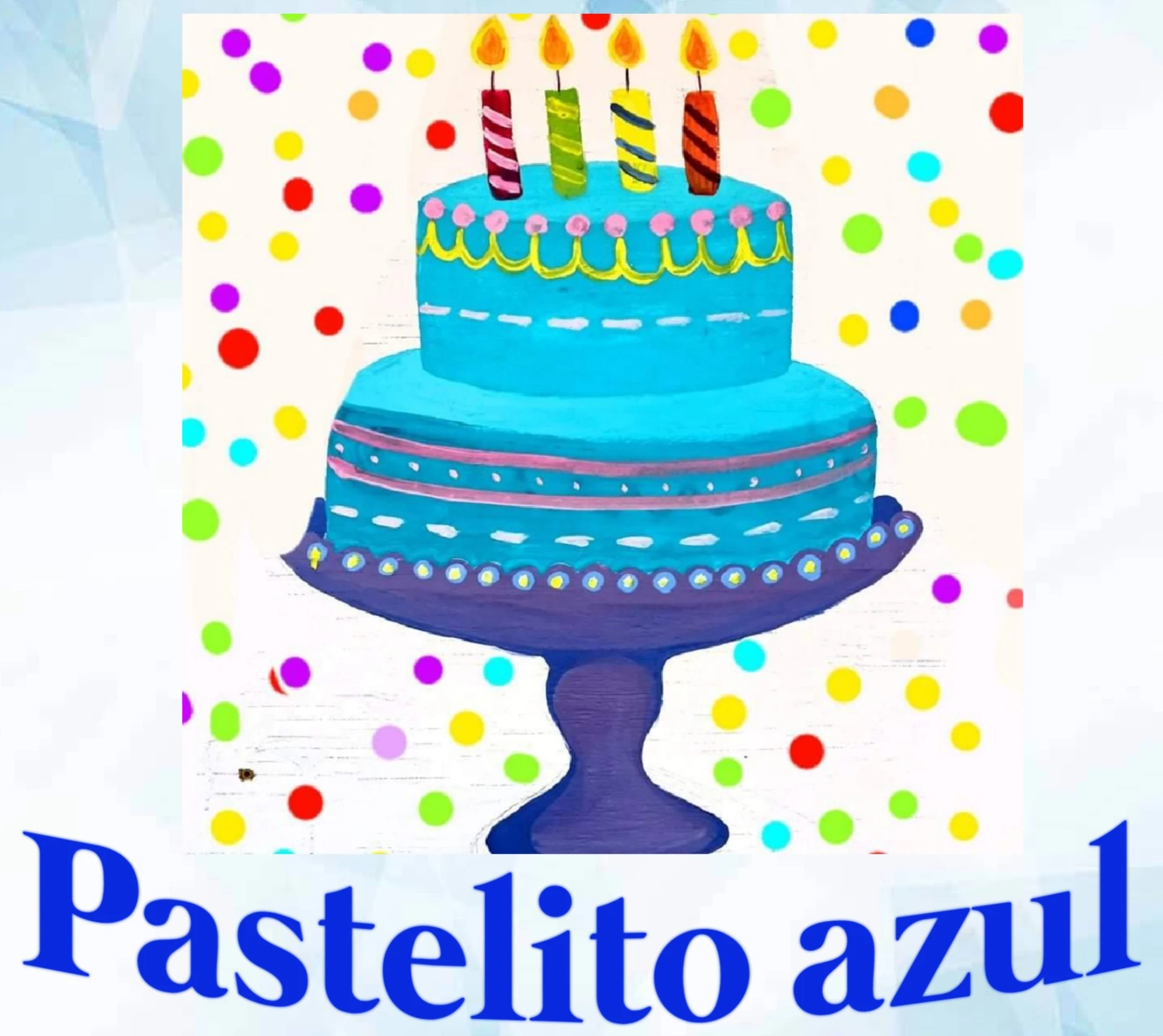 Logo Pastelito Azul