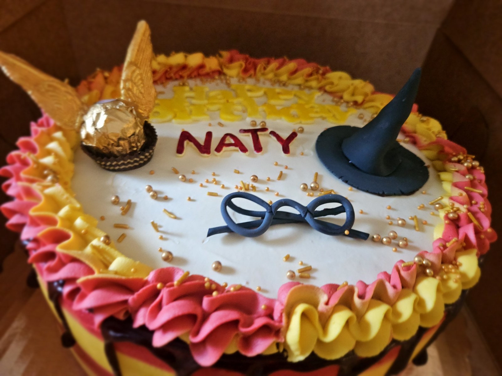 Pastel de Harry Potter para Naty